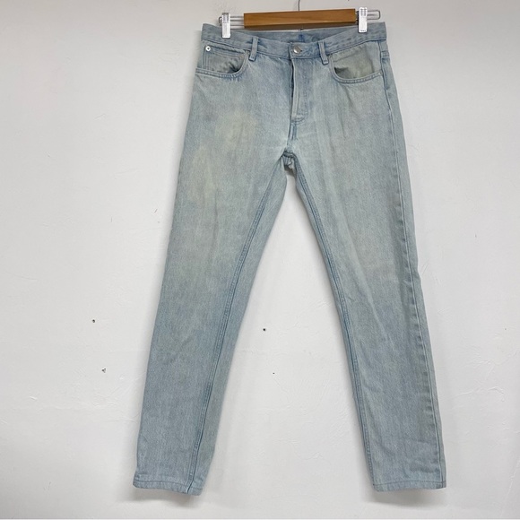 A.P.C. Jeans Apc Light Wash Straight Leg Womens Jeans 28 Poshmark